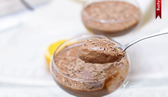 шоколадно-манный мусс