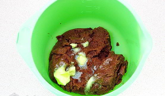 шоколадно-молочный мусс