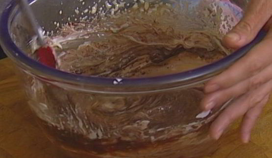 шоколадно-сливочный мусс