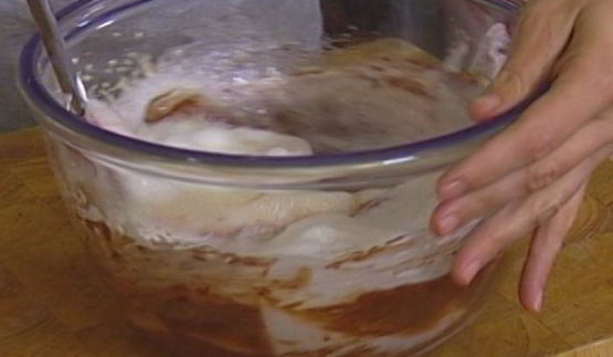 шоколадно-сливочный мусс