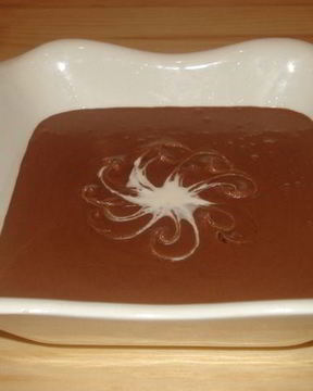 Шоколадно-яичный мусс