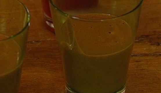 шоколадный мусс с красной смородиной