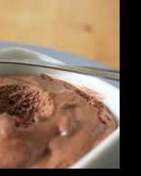 Шоколадный мусс с творогом