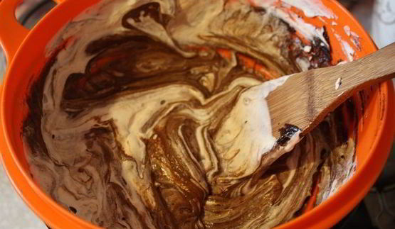 шоколадный торт-мусс сюрприз