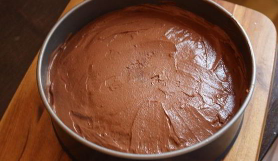 шоколадный торт-мусс сюрприз