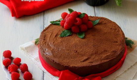 шоколадный торт-мусс сюрприз