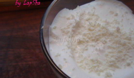 сливы в сиропе с муссом из белого шоколада