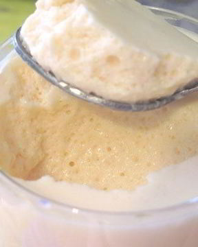 Сметанный мусс с ягодами