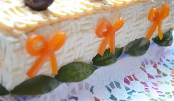 тирамису с мандариново-сливочным муссом и шоколадом