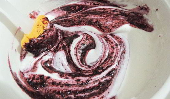 торт-мусс черничный каприз