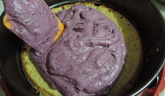 торт-мусс черничный каприз