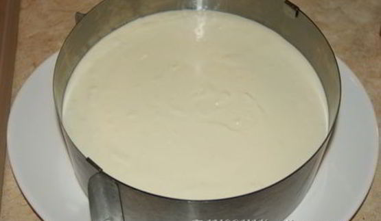 торт-мусс клубника на сливках без выпечки