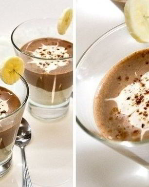 Творожно-банановый мусс для худеющих