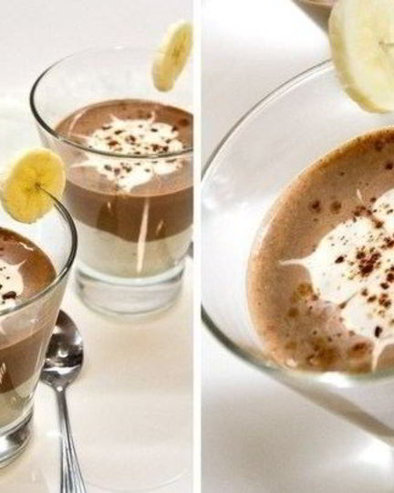 Рецепт творожно-бананового мусс для худеющих