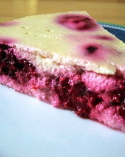 Рецепт творожно-мучного мусс