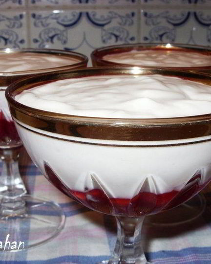 Рецепт творожного мусса неженка с протертой малиной