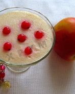 Яблочный мусс на манной крупе