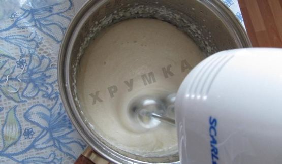 яблочный мусс на манной крупе