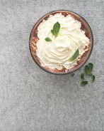 Мятный горячий шоколад