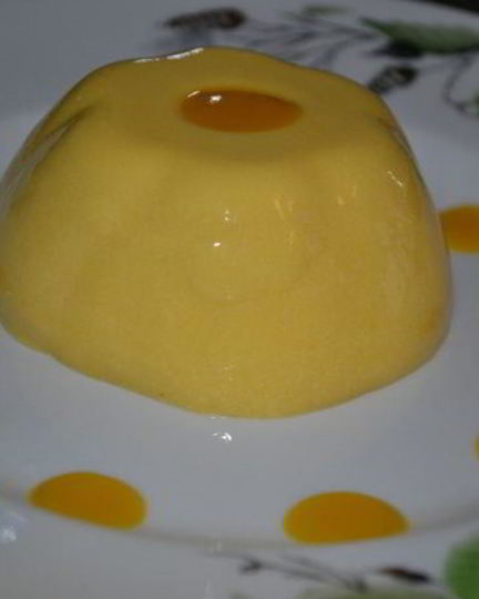 Рецепт панны котта с манговым пюре