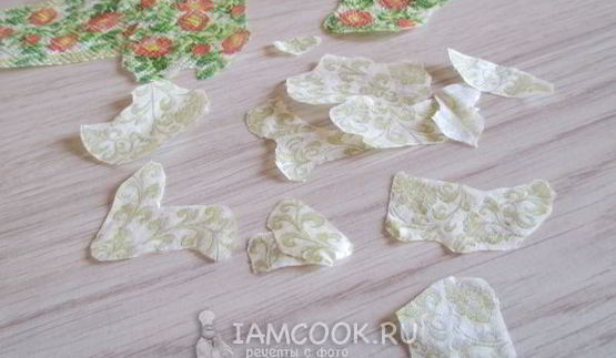 декупаж пасхальных яиц