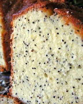 Кулич с маком