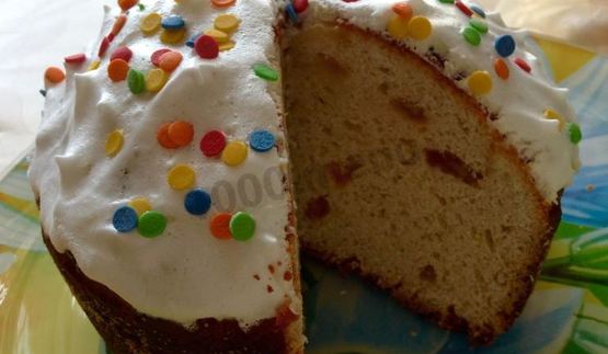 кулич царский с мускатным орехом и кардамоном