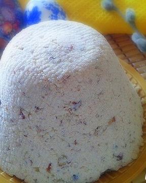 Медовая пасха с лимонными финиками