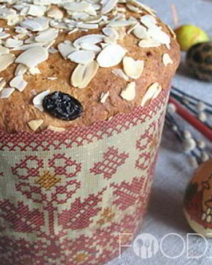 Рецепт миндальных куличей