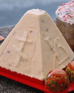 Пасха сливочная с финиками