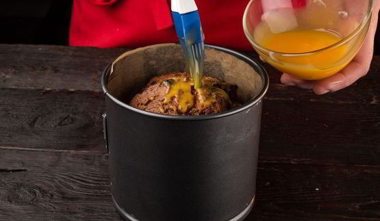 пасхальный кулич с лимонной глазурью