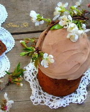 Шоколадный кулич