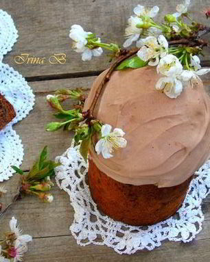 Шоколадный кулич