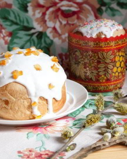 Рецепт сливочного кулича с апельсиновыми цукатами