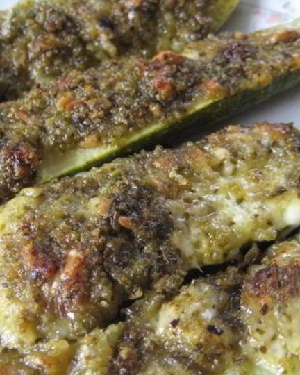 Рецепт печеных кабачков в духовке