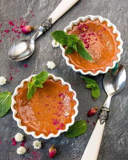 Рецепт простого карамельного пудинга