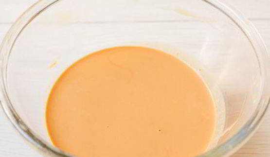 простой карамельный пудинг