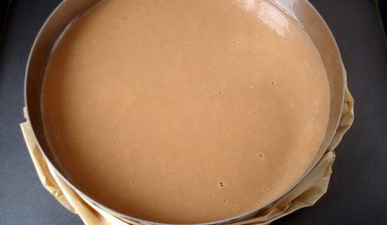 пудинг с яблоками тоффи