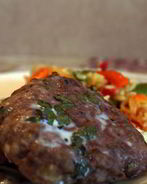 Шайбы под йогуртом, запеченные в духовке