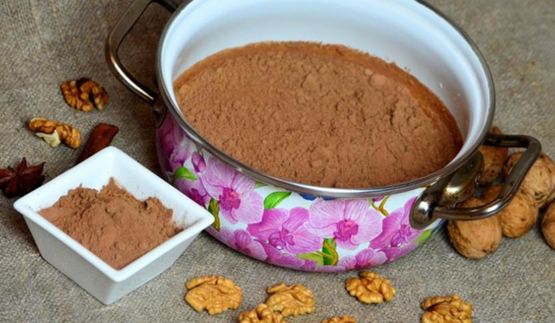 шоколадная паста с грецкими орехами