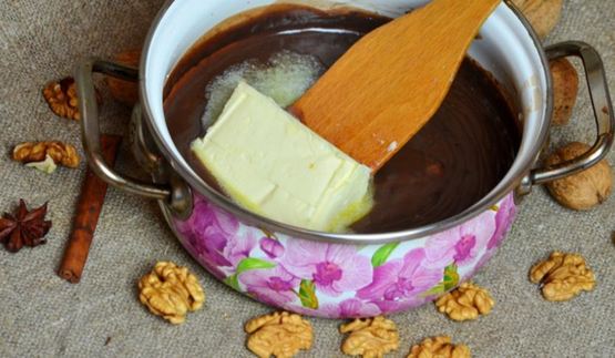 шоколадная паста с грецкими орехами