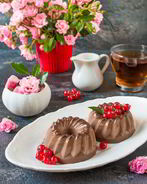 Шоколадно-молочное желе