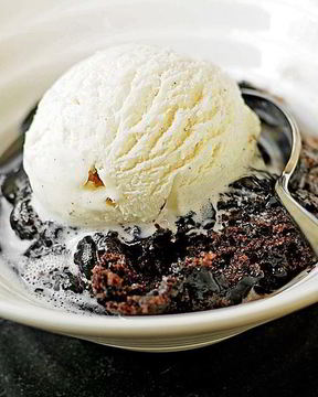 Шоколадный коблер