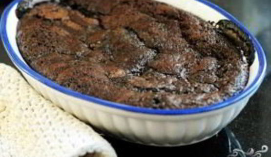 шоколадный коблер