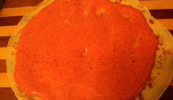 блинчики с ягодным суфле