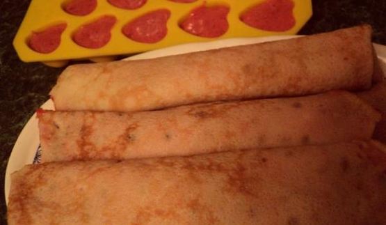 блинчики с ягодным суфле