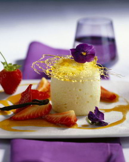 Рецепт диетического творожного суфле