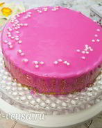 Клубничный торт-суфле