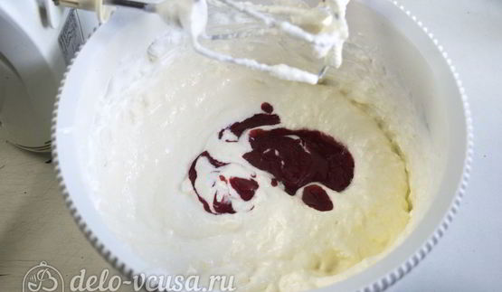 клубничный торт-суфле