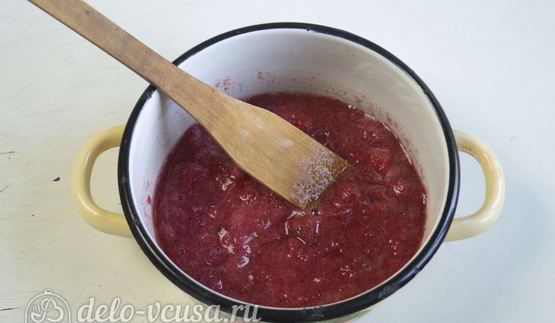 клубничный торт-суфле